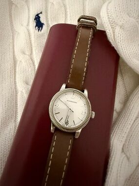 Burberry Brown Leather Watch